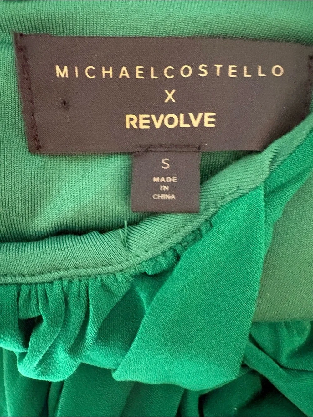 Michael Costello x Revolve Amara dress - size M